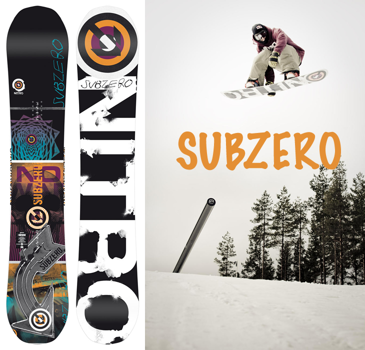 ナイトロ（NITRO）【SUBZERO】正規品/メーカー保証付き スノーボード